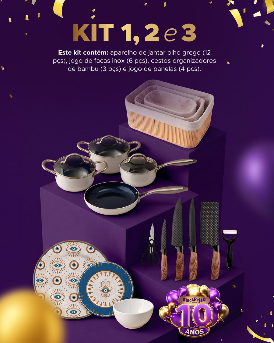 Kit 1, 2 e 3